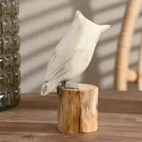 Cувенир &laquo;Совушка на пеньке&raquo;, 18 см, дерево