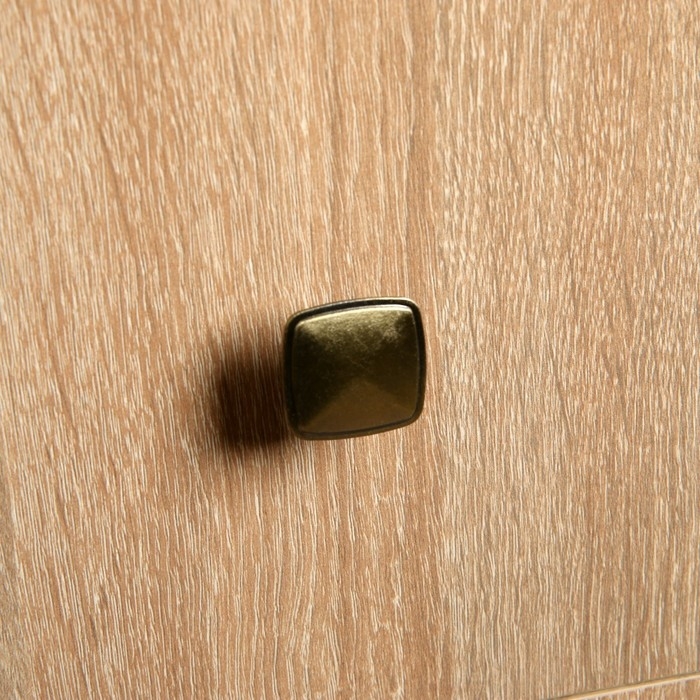 Ручка кнопка РК112AB (MK112AB), бронза, 8 шт TMP