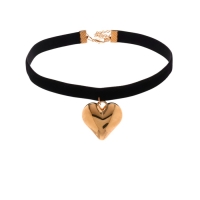 Чокер &laquo;Стиль&raquo; сердце, цвет золото, 30 см