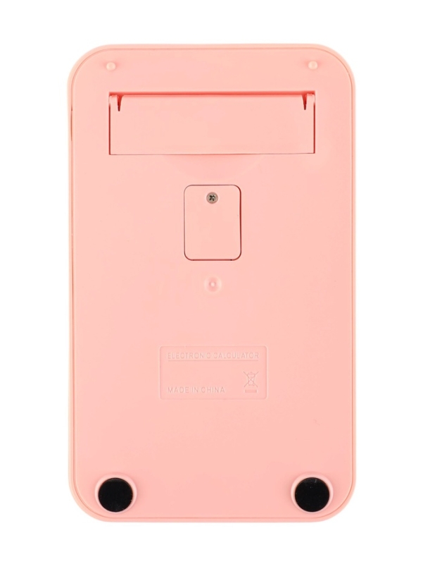 Калькулятор настольный 12-разрядный КК-968, розовый