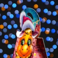 Подарочная новогодняя коробка &laquo;Крошка Дракошка&raquo;, 16.5&times;8.6&times;27 см