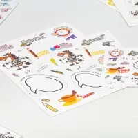 Наклейки из ПВХ Sticker Pack на заказ, S