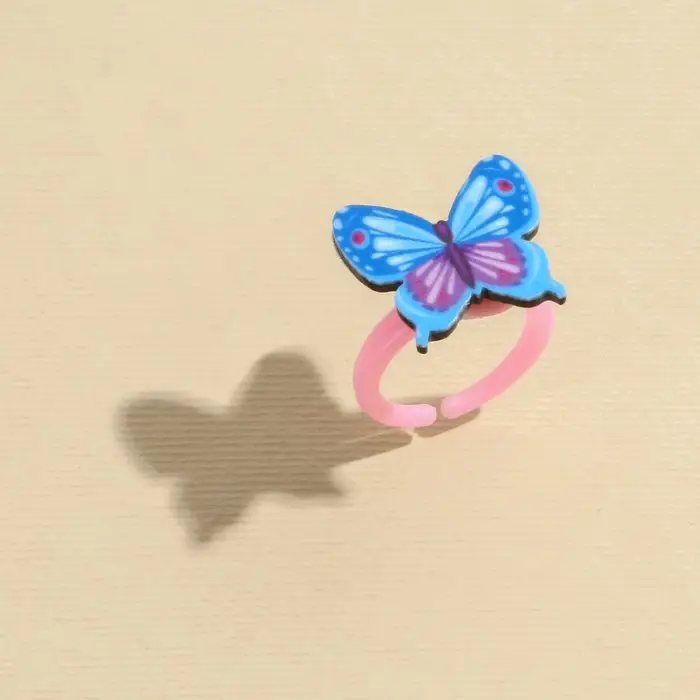 Кольцо детское &laquo;Бабочка&raquo; 2 х 1,8 х 1,5 см