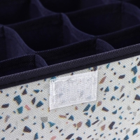 Органайзер для хранения белья Доляна &laquo;Мармелад&raquo;, 24 ячейки, 38&times;30&times;12 см, цвет белый