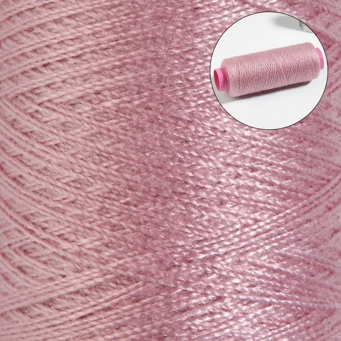 Нитки 40/2, 200 м, сиреневые №176