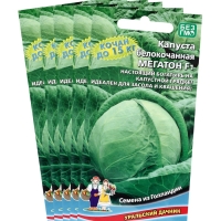 Семена Капусты белокочанной "Мегатон",набор 5 шт
