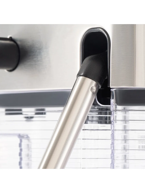 Кофеварка рожковая HEM-9999 серебристый