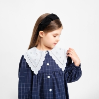 Платье детское с воротником KAFTAN, р.38 (146-152 см), синий