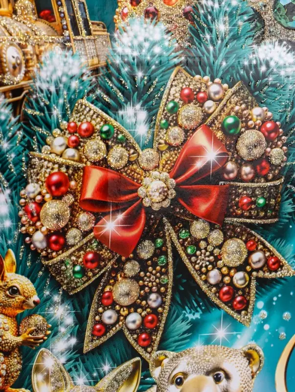 Коробка подарочная складная "МалаХит" 23 х 10 х 22 см