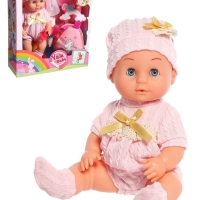 Пупс функциональный &laquo;Мой малыш &raquo; с аксессуарами, пьёт, писает В ПАКЕТЕ