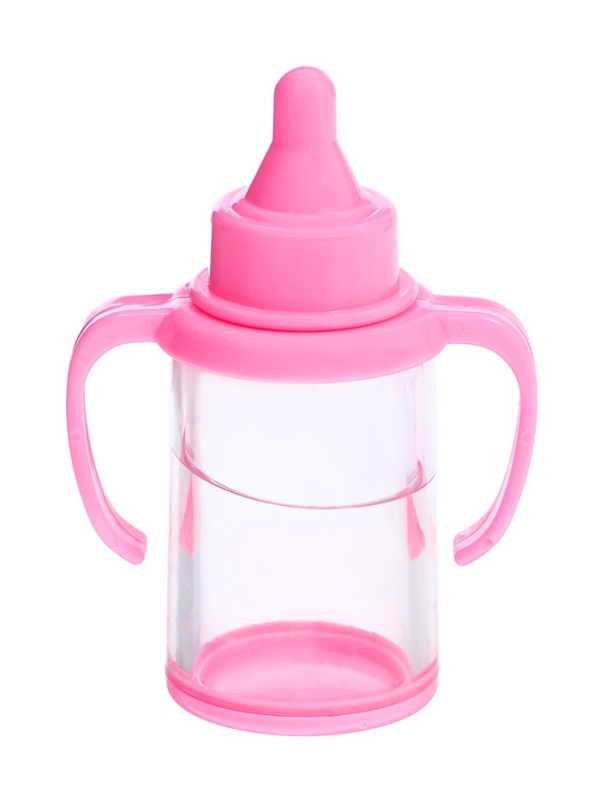 Набор аксессуаров для пупса: бутылочка, ложка, вилка