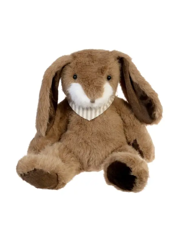 Мягкая игрушка "Зайчик" бежевый в косынке, 23 см