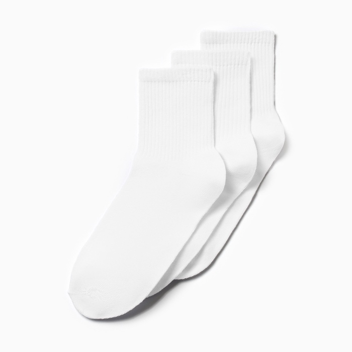 Набор женских носков KAFTAN Basic, 3 пары, р. 36-39 (23-25 см)