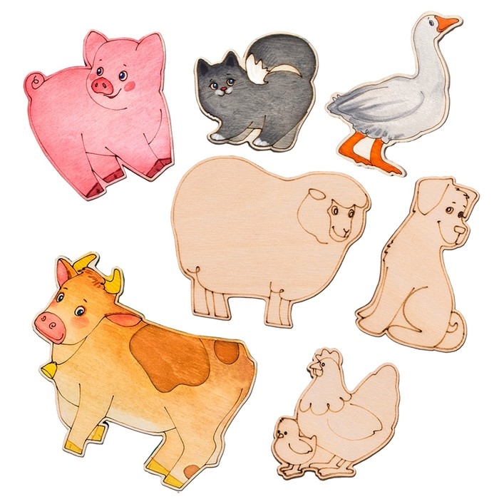 Набор-раскраска &laquo;Животные&raquo;