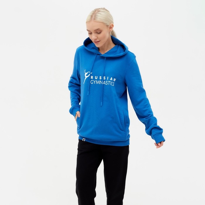 Худи President Спорт.Гимнастика, размер XS, цвет синий Худи President Спорт.Гимнастика, размер XS, цвет синий