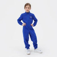 Комбинезон флисовый детский MINAKU, синий, рост 104 см