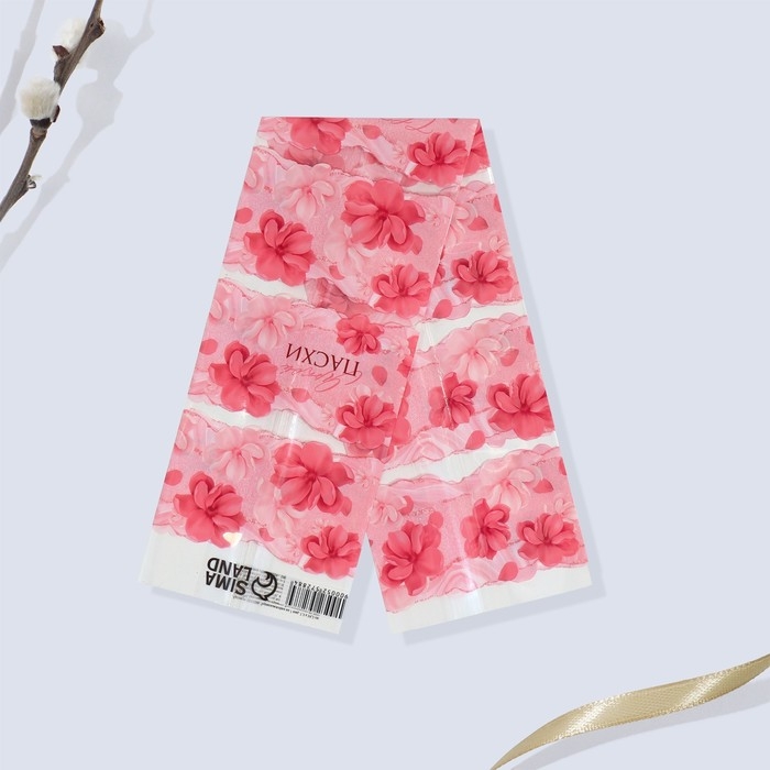 Набор для украшения кулича &laquo;Цветочный&raquo; на пасху, 18,5 х 16 х 1 см.