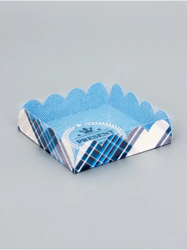 Коробка для печенья, &laquo;Презент для тебя&raquo;, 12&times;12&times;3 см