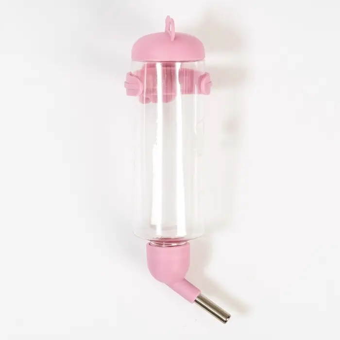 Поилка для грызунов "Пижон", 250 мл, розовая