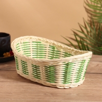 Корзина плетеная 28x19x10 см, ротанг