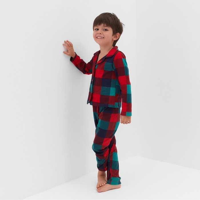 Пижама детская KAFTAN Xmas mood, размер 30 (98-104 см) Пижама детская KAFTAN Xmas mood, размер 30 (98-104 см)
