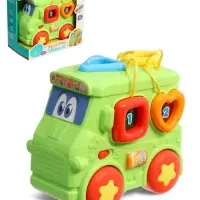 Музыкальная игрушка "Автобус" свет, звук
