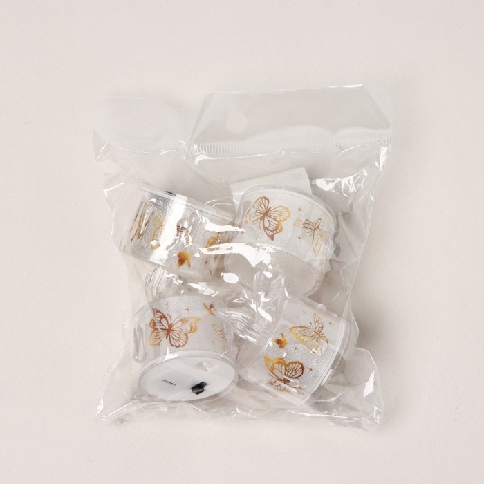 Свеча светодиодная с бабочками, мод. СВ-22 «Бабочки», 5 х 3,8 см. Свеча светодиодная с бабочками, мод. СВ-22 «Бабочки», 5 х 3,8 см.