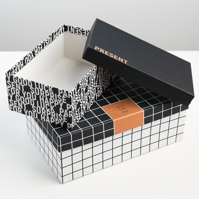 Набор коробок 10 в 1, упаковка подарочная, &laquo;Универсальный&raquo;, 12 х 7 х 4 - 32.5 х 20 х 12.5 см