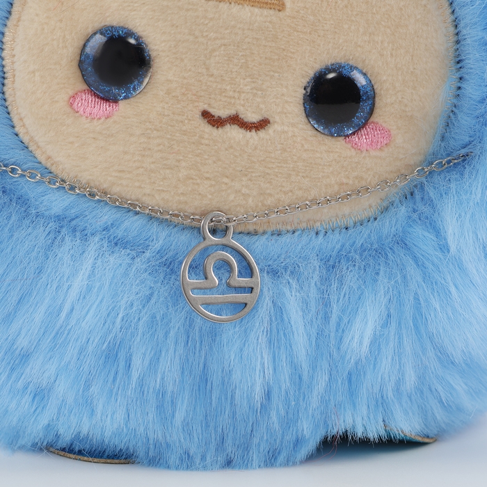 Мягкая игрушка &laquo;Зодиаки: Весы&raquo;, с кулоном, 17 см