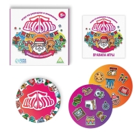 Новогодняя настольная игра &laquo;Новый год: Дуббль. Настроение&raquo;, 55 карт, 5+