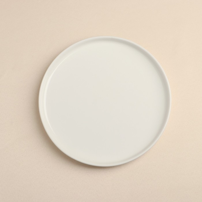 Тарелка фарфоровая десертная «Sola», 17 см, белая Тарелка фарфоровая десертная «Sola», 17 см, белая