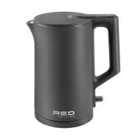 Чайник электрический RED Solution RK-M157, пластик, колба металл, 1,5 л, 1500 Вт