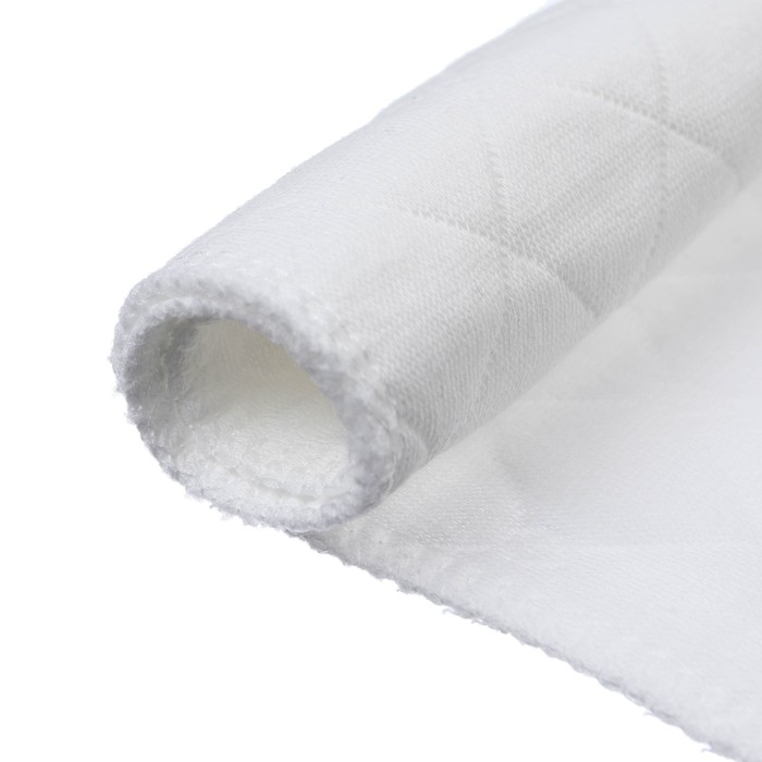 Вкладыш в многоразовый подгузник, 3-х слойный, 30 см, 1 шт., Хлопок, Крошка Я Вкладыш в многоразовый подгузник, 3-х слойный, 30 см, 1 шт., Хлопок, Крошка Я