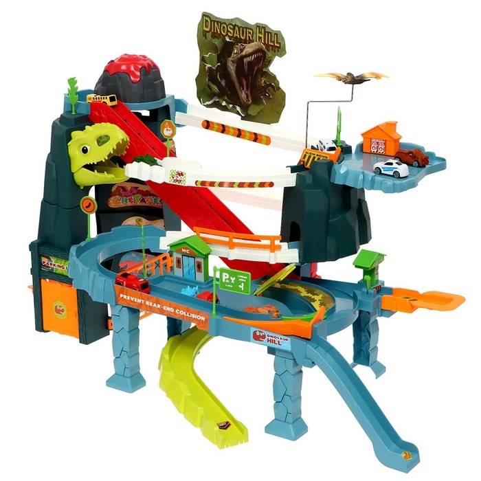 Автотрек &laquo;Динозавр&raquo;, звуковые эффекты, эффект дыма