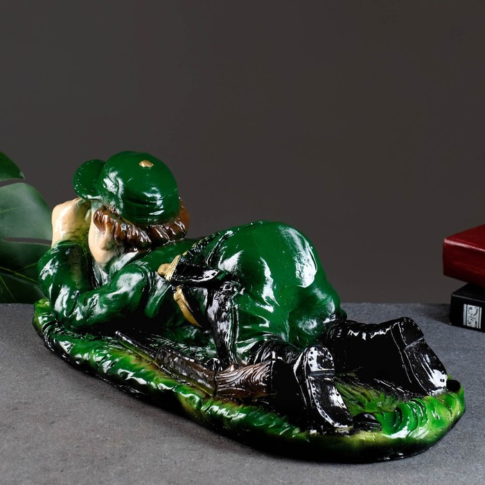 Подставка под бутылку "Охотник" цветной 39см