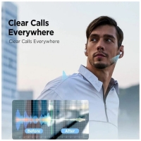 Наушники 1MORE Omthing AirFree Buds EO009, вакуумные, BT 5.3, до 44 часов, белые Наушники 1MORE Omthing AirFree Buds EO009, вакуумные, BT 5.3, до 44 часов, белые