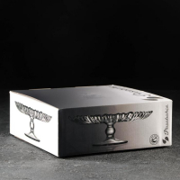 Блюдо на ножке стеклянное Aurora, d=20,5 см