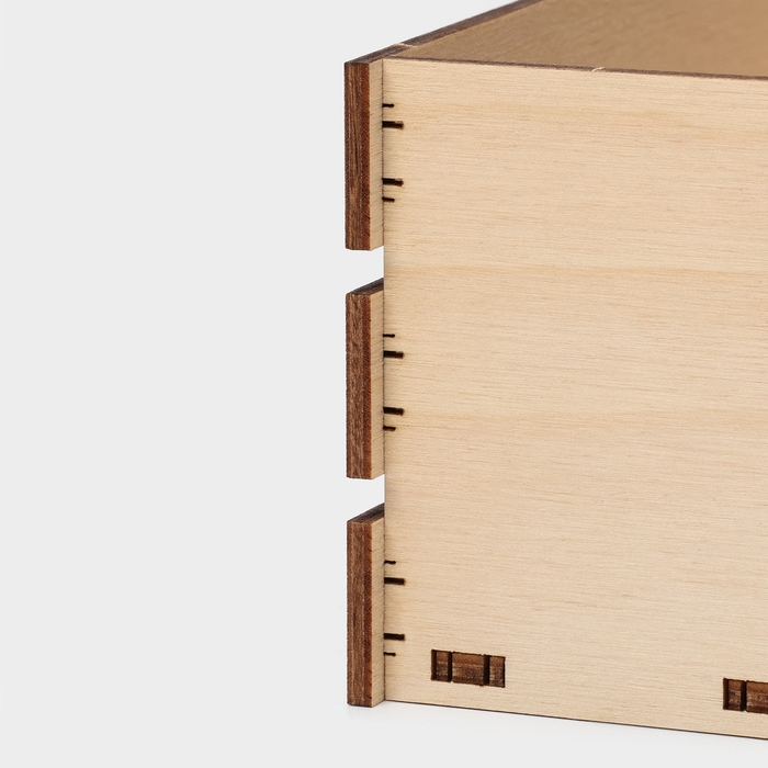 Подставка - органайзер деревянный для хранения Доляна &laquo;Рейки&raquo;, 20&times;14&times;7,7 см