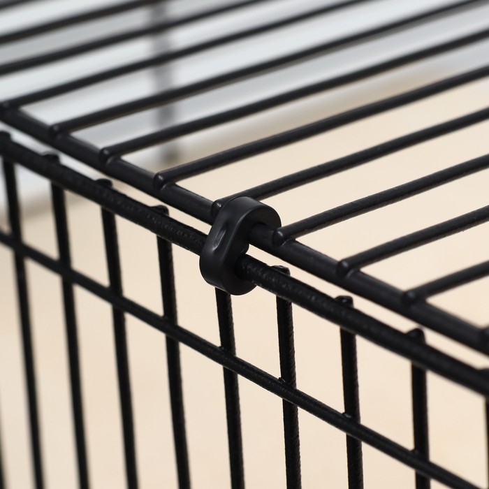 Клетка для шиншилл "Пижон" №11, складная, 80 х 50 х 46см, бежевая