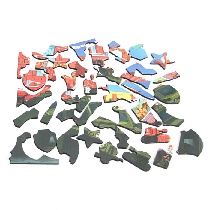 Пазл деревянный &laquo;Бронеавтомобиль ТИГР-М&raquo;, 60 элементов