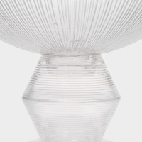 Ваза из стекла для фруктов &laquo;Фейверк&raquo;, 1,4 л, 25&times;10 см, цвет прозрачный