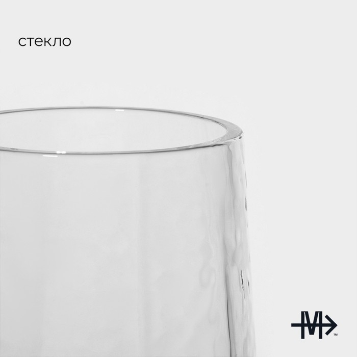 Набор бокалов для шампанского стеклянный Magistro &laquo;Дарио&raquo;, 180 мл, 7&times;27,5 см, 6 шт, цвет прозрачный