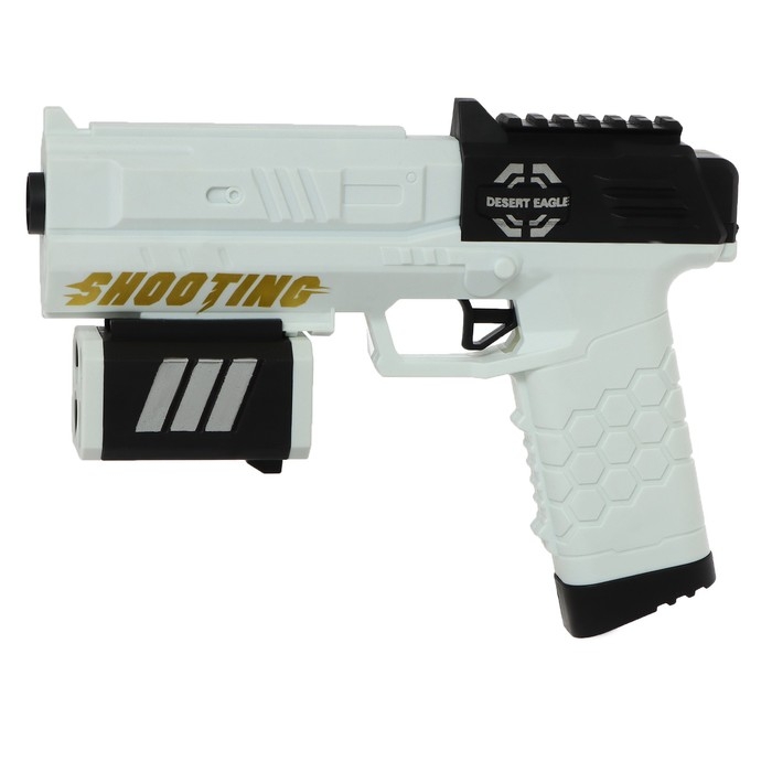 Пистолет &laquo;Гекко&raquo;, стреляет мягкими пулями, МИКС