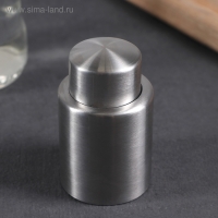 Пробка вакуумная &laquo;Профи&raquo;, 4,5&times;7 см, цвет серебристый