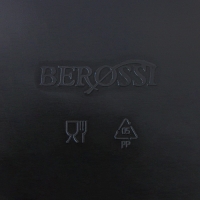Поднос с ручками, 42,2&times;28,2&times;5,2 см &laquo;Рондо&raquo;, цвет черный