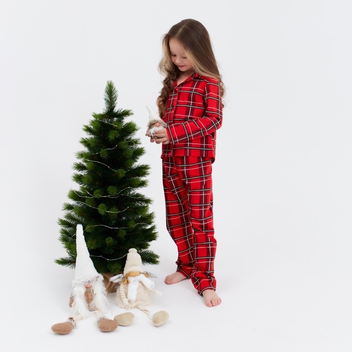 Пижама детская KAFTAN Пижама детская KAFTAN "Клетка" р.28 (86-92)