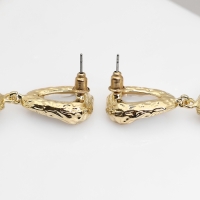 Серьги с жемчугом &laquo;Гавань&raquo; сознание, цвет золото