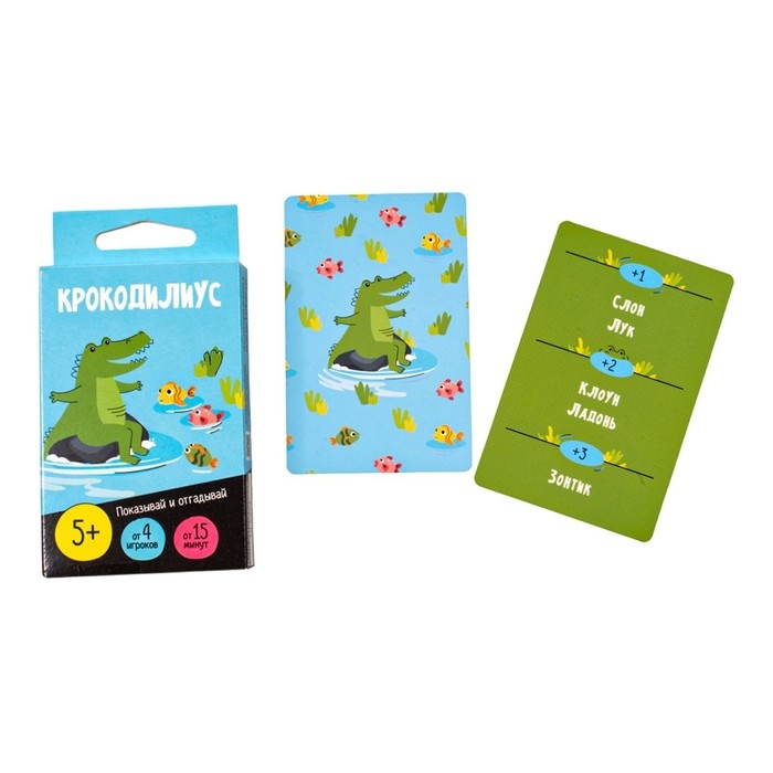 Игра настольная &laquo;Крокодилиус&raquo;, от 4 игроков, 5+