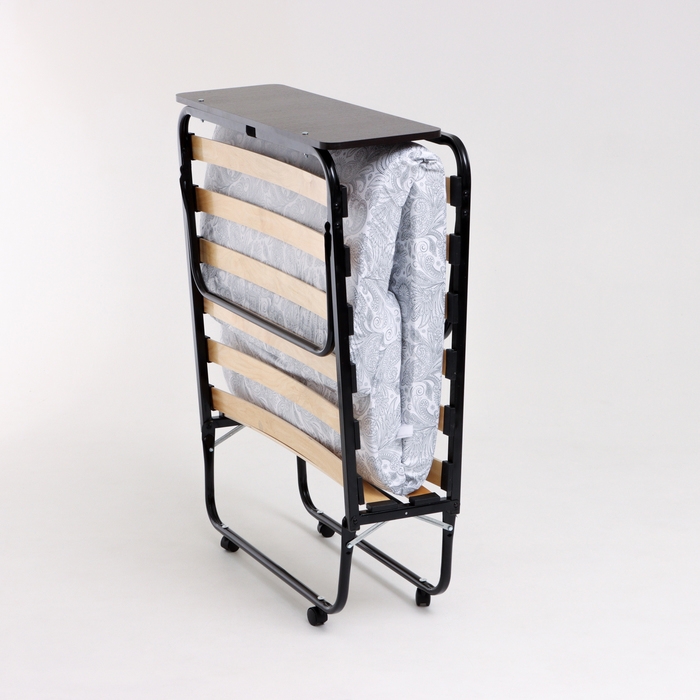 Раскладушка с матрасом взрослая "Элеонора-М" нагрузка до 120 кг, 202 х 90 х 34 см