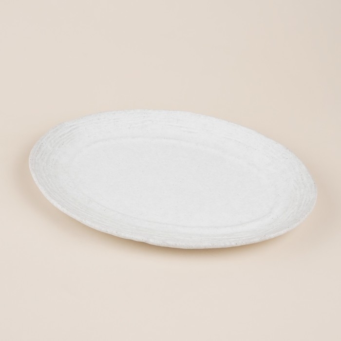 Блюдо для подачи SL Home &laquo;Арена Бланка&raquo;, 34&times;24 см, цвет белый